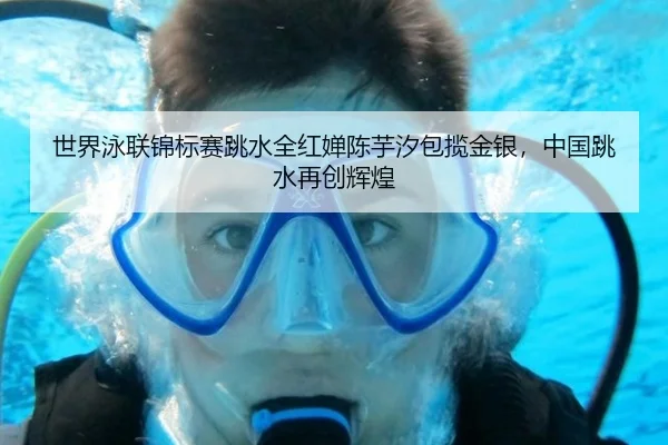 世界泳联锦标赛跳水全红婵陈芋汐包揽金银，中国跳水再创辉煌